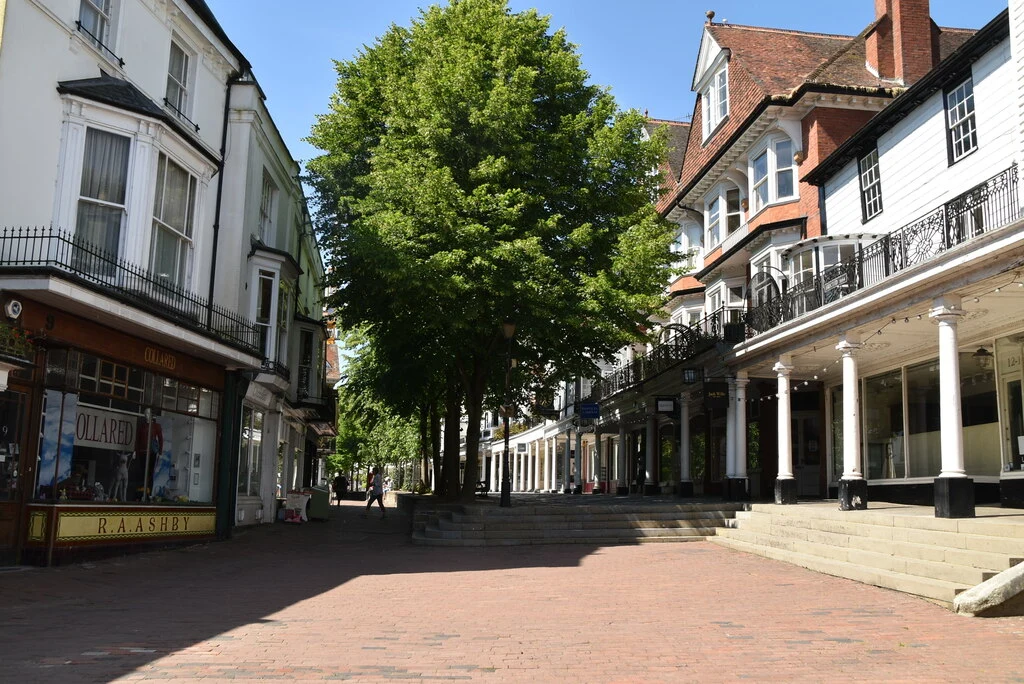 Historic Royal Tunbridge Wells Town Centre benefitting from CCTV Installation in Tunbridge Wells, Kent