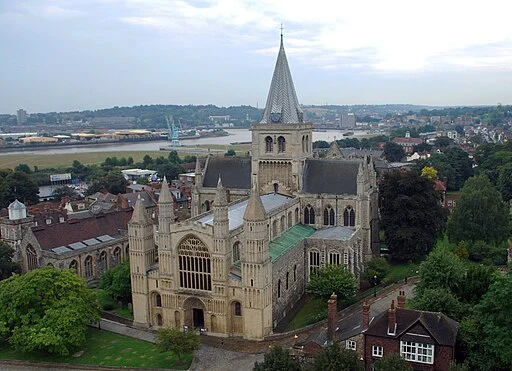 https://commons.wikimedia.org/wiki/File:Rochester_Cathedral_from_Castle.JPG Sdwelch1031, CC BY 3.0 , via Wikimedia Commons Rochester Cathedral, one of the many buildings benefitting from CCTV installation in Rochester